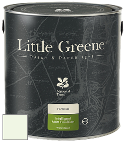 Краска Little Greene Ultimatt Intelligent Matt Emulsion матовая моющаяся краска цвет LG299 Pique