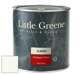 Краска Little Greene Intelligent Gloss глянцевая моющаяся краска цвет LG346 Haye White