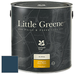 Краска Little Greene Intelligent Floor Paint полуглянцевая быстросохнущая краска цвет LG257 Royal Navy