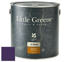 Краска Little Greene Traditional Oil Gloss высокоглянцевая масляная краска цвет LG188 Purpleheart