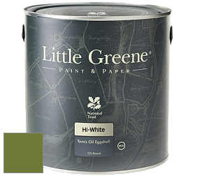 Краска Little Greene Tom’s Oil Eggshell полуматовая масляная краска цвет NCS S 3560-G40Y 