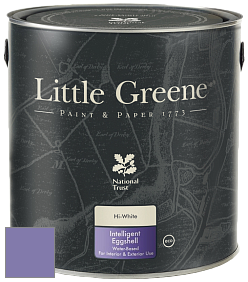 Краска Little Greene Intelligent Eggshell полуматовая моющаяся краска цвет NCS S 3040-R60B 