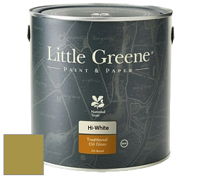 Краска Little Greene Traditional Oil Gloss высокоглянцевая масляная краска цвет NCS S 3050-G80Y 