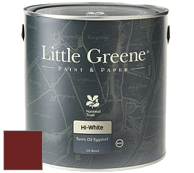 Краска Little Greene Tom’s Oil Eggshell полуматовая масляная краска цвет LG15 Bronze Red