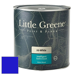 Краска Little Greene Intelligent Satinwood полуглянцевая моющаяся краска цвет LG264 Ultra Blue