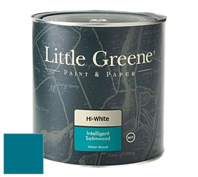 Краска Little Greene Intelligent Satinwood полуглянцевая моющаяся краска цвет NCS S 4050-B10G 