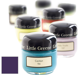 Краска Little Greene Sample Pot баночка краски цвет LG188 Purpleheart