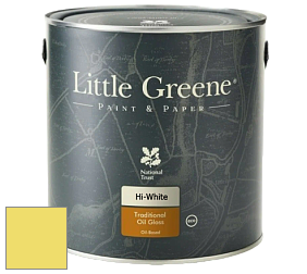 Краска Little Greene Traditional Oil Gloss высокоглянцевая масляная краска цвет NCS S 0550-G80Y 
