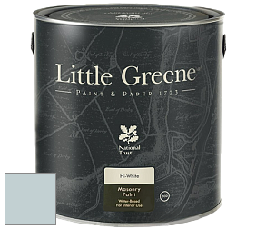 Краска Little Greene Intelligent Masonry Paint матовая колеруемая краска цвет LG325 Bone China Blue - Faint