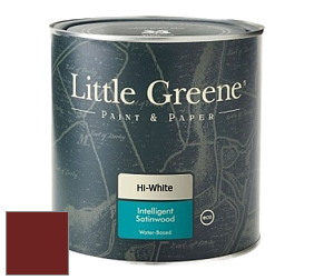 Краска Little Greene Intelligent Satinwood полуглянцевая моющаяся краска цвет LG15 Bronze Red