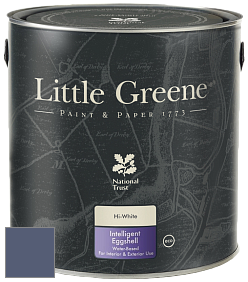 Краска Little Greene Intelligent Eggshell полуматовая моющаяся краска цвет NCS S 6020-R70B 