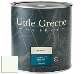 Краска Little Greene Interior Oil Eggshell полуматовая масляная краска цвет LG346 Haye White