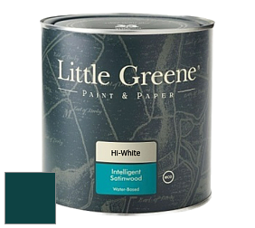 Краска Little Greene Intelligent Satinwood полуглянцевая моющаяся краска цвет RAL 6004 