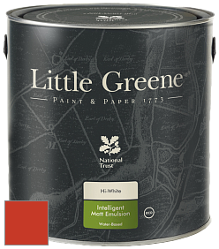 Краска Little Greene Ultimatt Intelligent Matt Emulsion матовая моющаяся краска цвет RAL 2002 