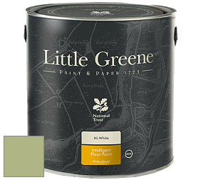 Краска Little Greene Intelligent Floor Paint полуглянцевая быстросохнущая краска цвет NCS S 2030-G40Y 