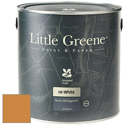 Краска Little Greene Tom’s Oil Eggshell полуматовая масляная краска цвет LG350 Ashes of Marigold
