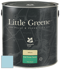 Краска Little Greene Wall Primer Sealer кроющий колеруемый грунт цвет LG103 Sky Blue