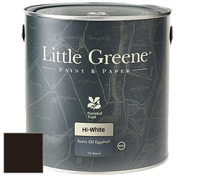 Краска Little Greene Tom’s Oil Eggshell полуматовая масляная краска цвет LGSt124 Chocolate Colour