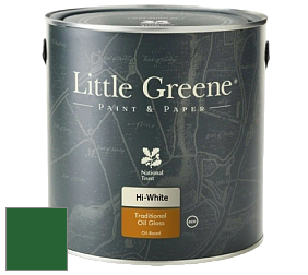 Краска Little Greene Traditional Oil Gloss высокоглянцевая масляная краска цвет RAL 6002 