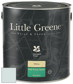 Краска Little Greene Wall Primer Sealer кроющий колеруемый грунт цвет LG365 Celestial Blue - Mid