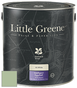 Краска Little Greene Intelligent Eggshell полуматовая моющаяся краска цвет NCS S 2020-G30Y 