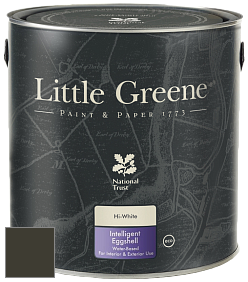 Краска Little Greene Intelligent Eggshell полуматовая моющаяся краска цвет RAL 6022 