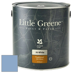 Краска Little Greene Traditional Oil Gloss высокоглянцевая масляная краска цвет NCS S 2030-R80B 