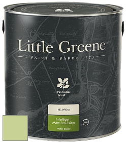 Краска Little Greene Ultimatt Intelligent Matt Emulsion матовая моющаяся краска цвет LG90 Eau-de-Nil