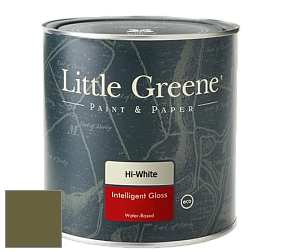 Краска Little Greene Intelligent Gloss глянцевая моющаяся краска цвет NCS S 6030-G70Y 