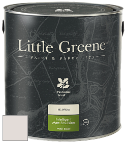 Краска Little Greene Ultimatt Intelligent Matt Emulsion матовая моющаяся краска цвет LG109 Welcome
