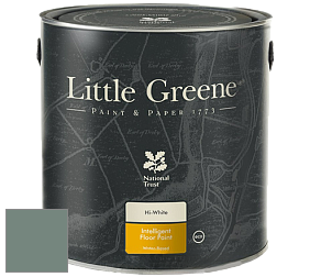 Краска Little Greene Intelligent Floor Paint полуглянцевая быстросохнущая краска цвет NCS S 5010-B90G 