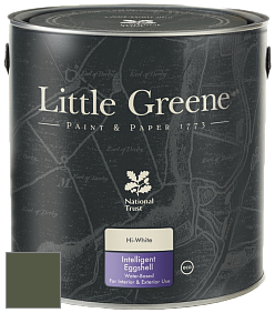 Краска Little Greene Intelligent Eggshell полуматовая моющаяся краска цвет LG362 Oilcloth