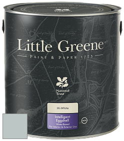 Краска Little Greene Intelligent Eggshell полуматовая моющаяся краска цвет NCS S 2005-B50G 