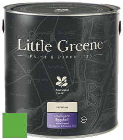 Краска Little Greene Intelligent Eggshell полуматовая моющаяся краска цвет NCS S 1075-G20Y 