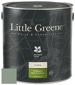 Краска Little Greene Ultimatt Intelligent Matt Emulsion матовая моющаяся краска цвет LG296 Windmill Lane