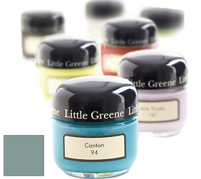 Краска Little Greene Sample Pot баночка краски цвет LG348 Perpetual Blue