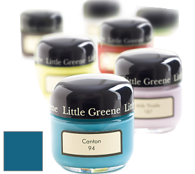 Краска Little Greene Sample Pot баночка краски цвет LG261 Moon Shadow
