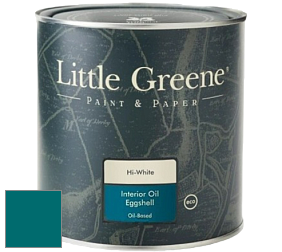 Краска Little Greene Interior Oil Eggshell полуматовая масляная краска цвет NCS S 4550-B30G 