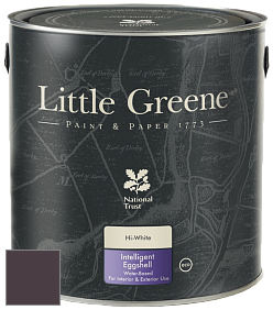 Краска Little Greene Intelligent Eggshell полуматовая моющаяся краска цвет NCS S 8010-R30B 