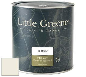 Краска Little Greene Intelligent Exterior Eggshell полуматовая водная краска цвет LGSt268 Green Stone - Pale