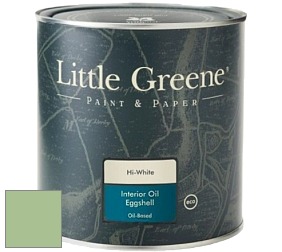 Краска Little Greene Interior Oil Eggshell полуматовая масляная краска цвет LG91 Pea Green