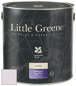 Краска Little Greene Intelligent Eggshell полуматовая моющаяся краска цвет LG5 Whisper