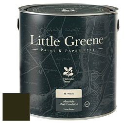 Краска Little Greene Absolute Matt Emulsion матовая краска для потолка цвет LGGr56 Invisible Green