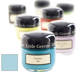 Краска Little Greene Sample Pot баночка краски цвет LG103 Sky Blue