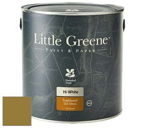 Краска Little Greene Traditional Oil Gloss высокоглянцевая масляная краска цвет NCS S 4050-G90Y 