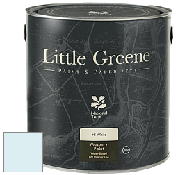 Краска Little Greene Intelligent Masonry Paint матовая колеруемая краска цвет LG248 Delicate Blue