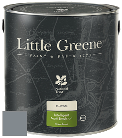 Краска Little Greene Ultimatt Intelligent Matt Emulsion матовая моющаяся краска цвет RAL 7046 