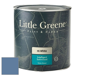 Краска Little Greene Intelligent Satinwood полуглянцевая моющаяся краска цвет NCS S 4030-R80B 