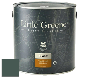 Краска Little Greene Traditional Oil Gloss высокоглянцевая масляная краска цвет LG306 Three Farm Green