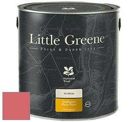 Краска Little Greene Intelligent Floor Paint полуглянцевая быстросохнущая краска цвет LG189 Carmine